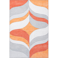 Nuloom Ilana Retro Kffx08A Orange Area Rug