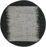 Safavieh Vintage Leather 6'-0" x 6'-0" Rug in Light Grey / Black