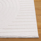 Safavieh Faux Rabbit Fur  800 4'-0" x 6'-0" Rug in Ivory