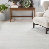 Safavieh Martha Stewart 8'-0" x 10'-0" Rug in Light Blue / Ivory
