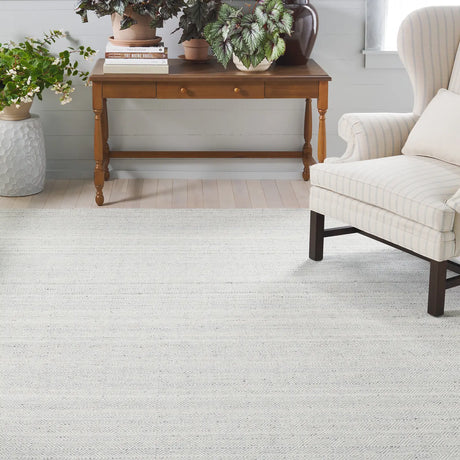 Safavieh Martha Stewart 8'-0" x 10'-0" Rug in Light Blue / Ivory