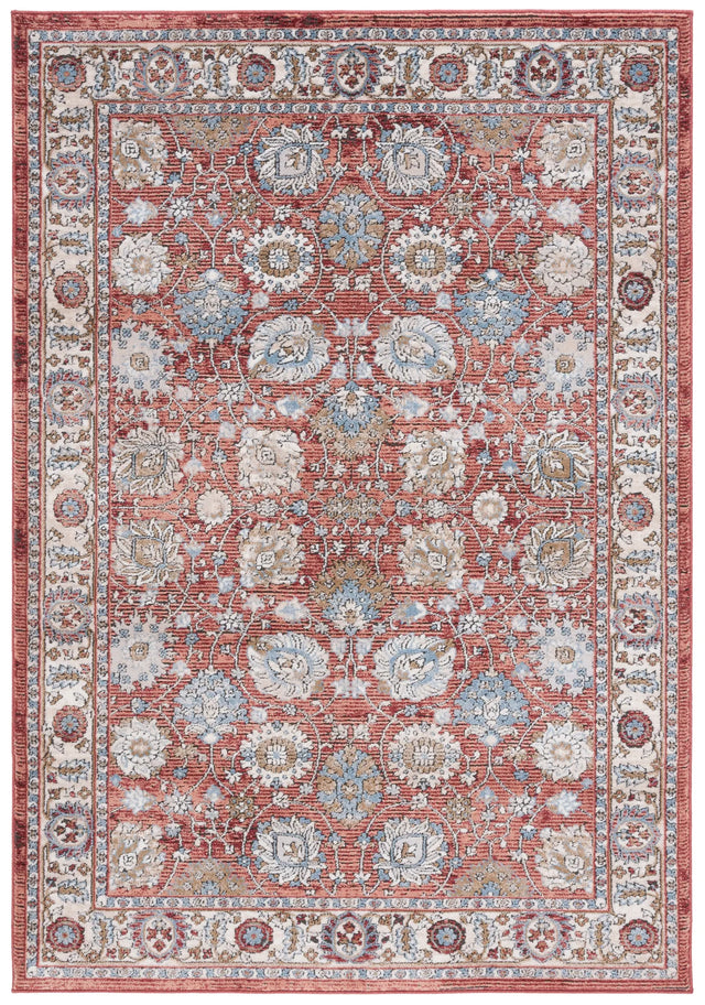 Safavieh Rosewood 4'-0" x 6'-0" Rug in Ivory / Red