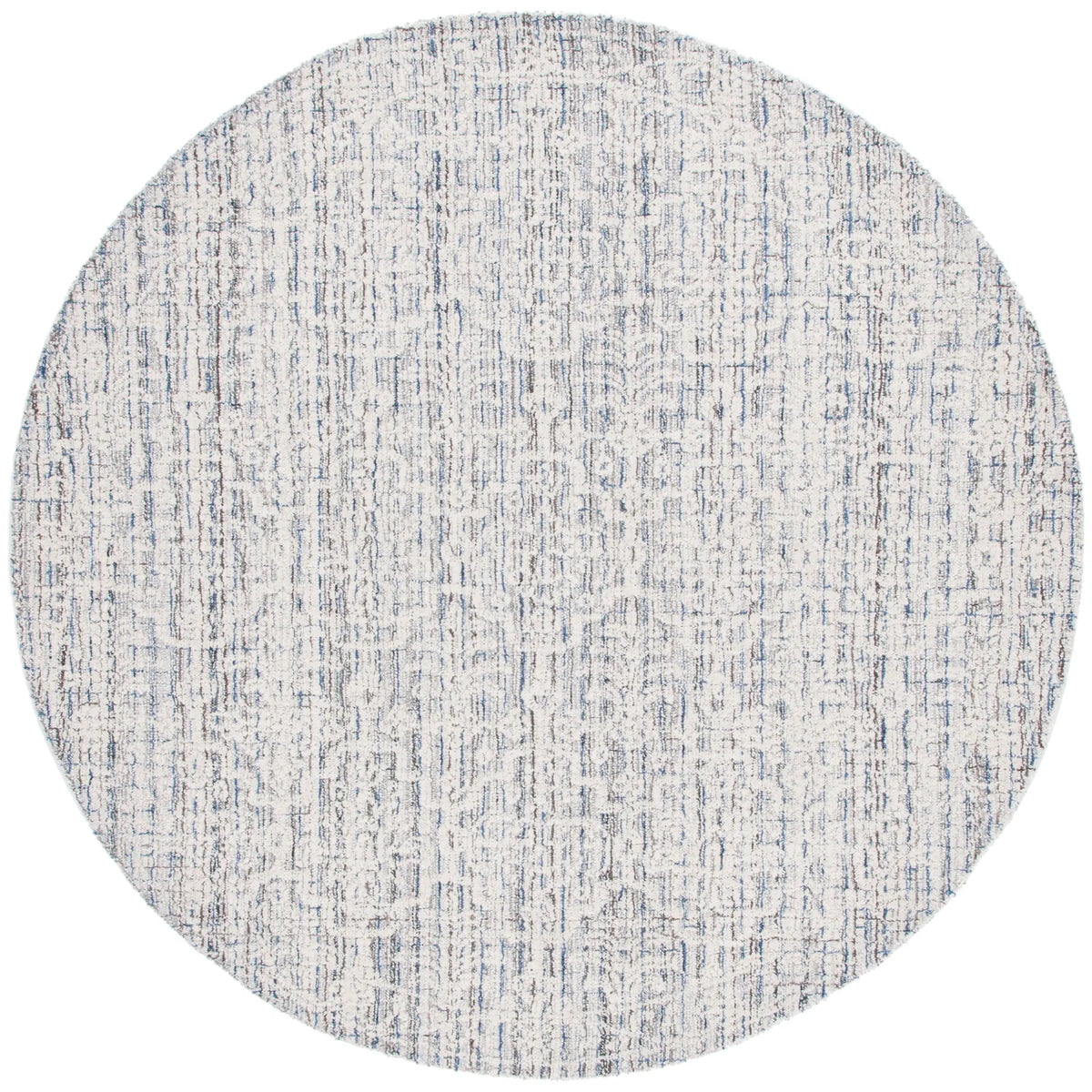 Safavieh Ebony 6'-0" x 6'-0" Rug in Blue / Ivory