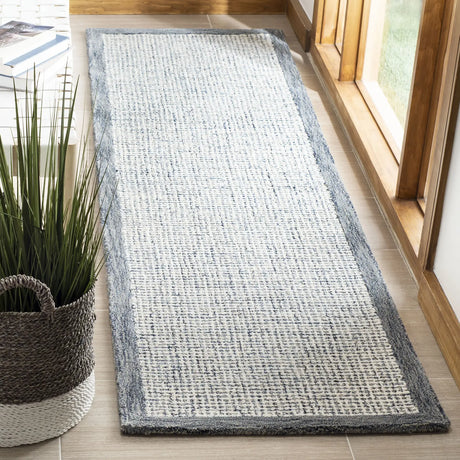 Safavieh Abstract 2'-3" x 6'-0" Rug in Navy / Ivory