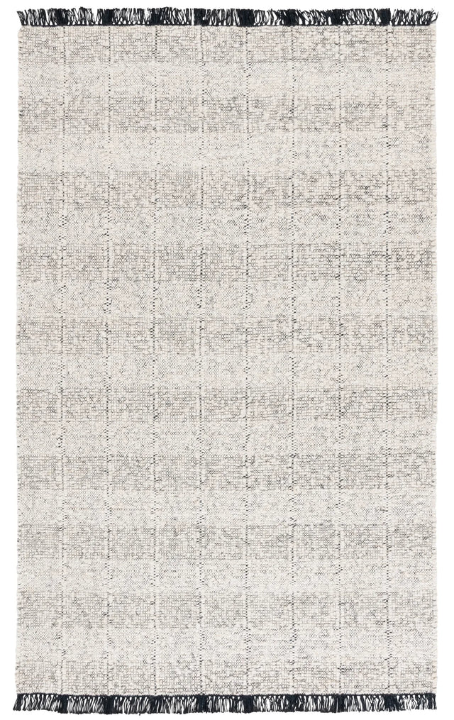 Safavieh Manhattan 4'-0" x 6'-0" Rug in Ivory / Black