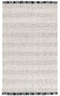 Safavieh Manhattan 4'-0" x 6'-0" Rug in Ivory / Black