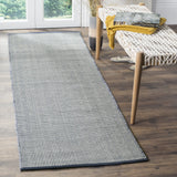 Safavieh Montauk 2'-3" x 10'-0" Rug in Ivory / Navy