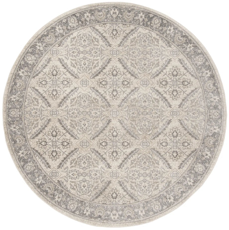 Safavieh Brentwood 5'-0" x 5'-0" Rug in Cream / Grey