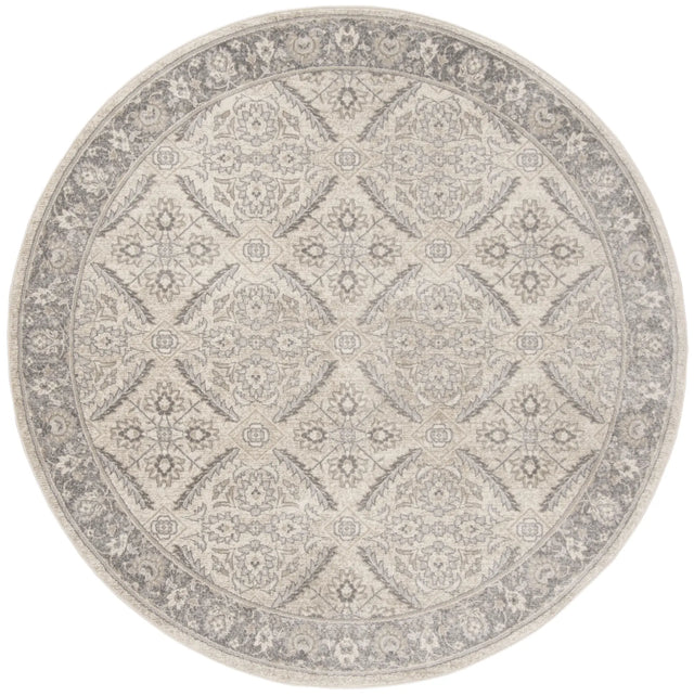 Safavieh Brentwood 5'-0" x 5'-0" Rug in Cream / Grey