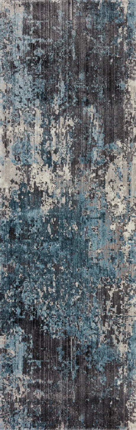Loloi Samra Sam-06 Charcoal/Sky Rugs - runner flat