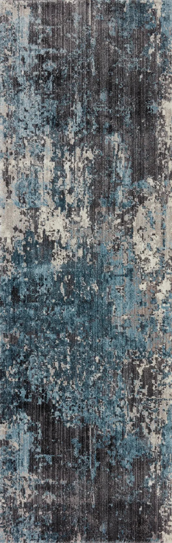 Loloi Samra Sam-06 Charcoal/Sky Rugs - runner flat