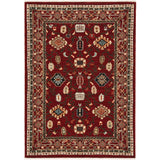 Oriental Weavers Sphinx Lilihan 043S6 Red/ Black Rugs - main flat
