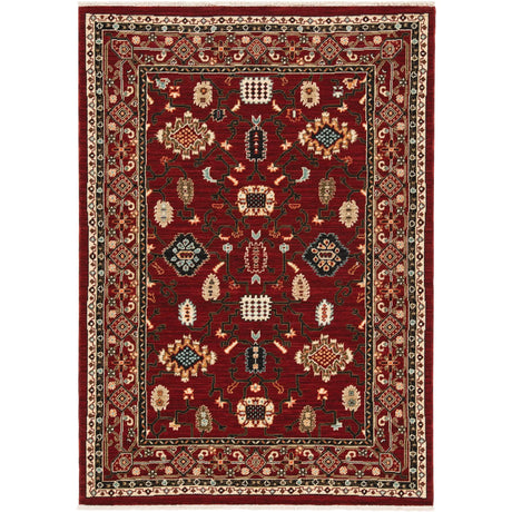 Oriental Weavers Sphinx Lilihan 043S6 Red/ Black Rugs - main flat