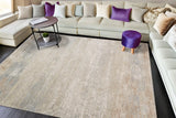 Dynamic Rugs Milano 12503 Power Loomed Modern Light Grey/Grey/Beige Rug - Room