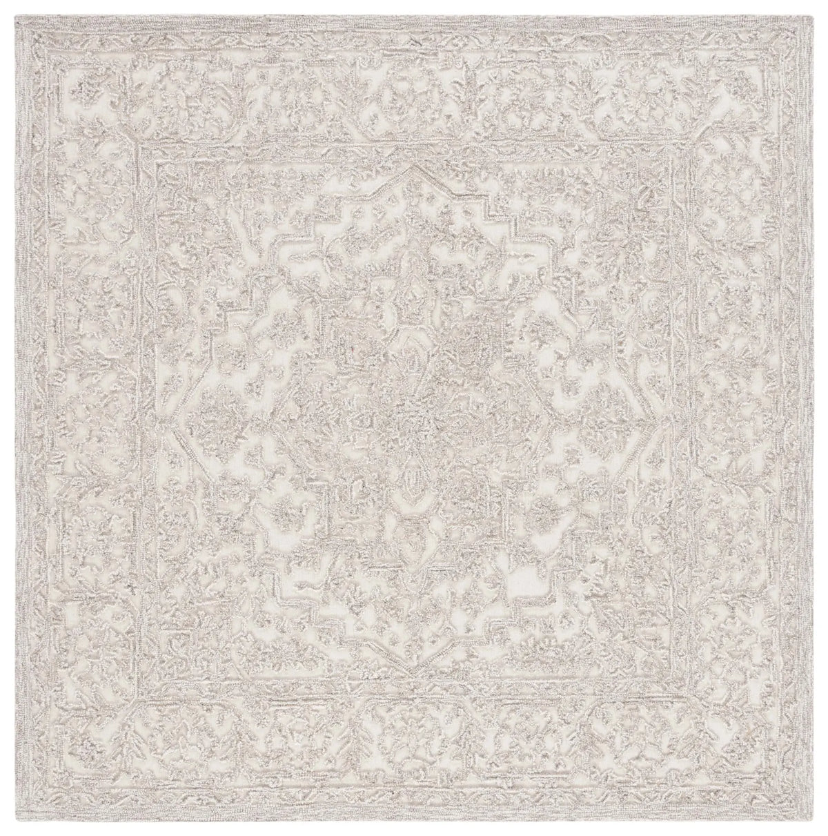 Safavieh Martha Stewart 6'-0" x 6'-0" Rug in Ivory / Natural
