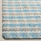 Safavieh Montauk 5'-0" x 8'-0" Rug in Aqua / Multi