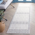 Safavieh Martha Stewart Serenity 2'-2" x 8'-0" Rug in Ivory / Grey