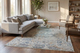 Dynamic Rugs Autumn 10924 Power Loomed Modern Grey/Cream/Multi Rug - Room