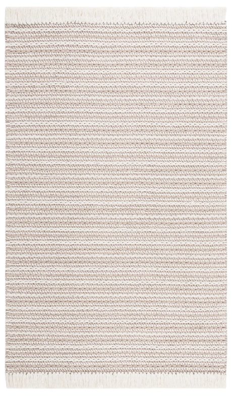 Safavieh Natura 4'-0" x 6'-0" Rug in Taupe / Ivory