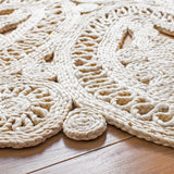 Safavieh Natural Fiber 5'-0" x 5'-0" Rug in Ivory