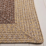 Safavieh Braided 5'-0" x 8'-0" Rug in Beige / Brown