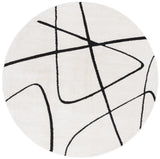 Safavieh Melody 5'-3" x 5'-3" Rug in Ivory / Black