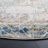 Safavieh Invista 6'-7" x 6'-7" Rug in Grey / Dark Grey