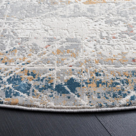 Safavieh Invista 6'-7" x 6'-7" Rug in Grey / Dark Grey