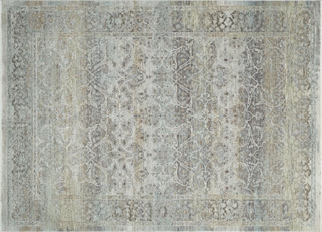Dynamic Rugs Pandora 17642 Power Loomed Transitional Navy/Beige Rug - Rectangular