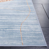 Safavieh Malibu 4'-0" x 6'-0" Rug in Blue / Gold