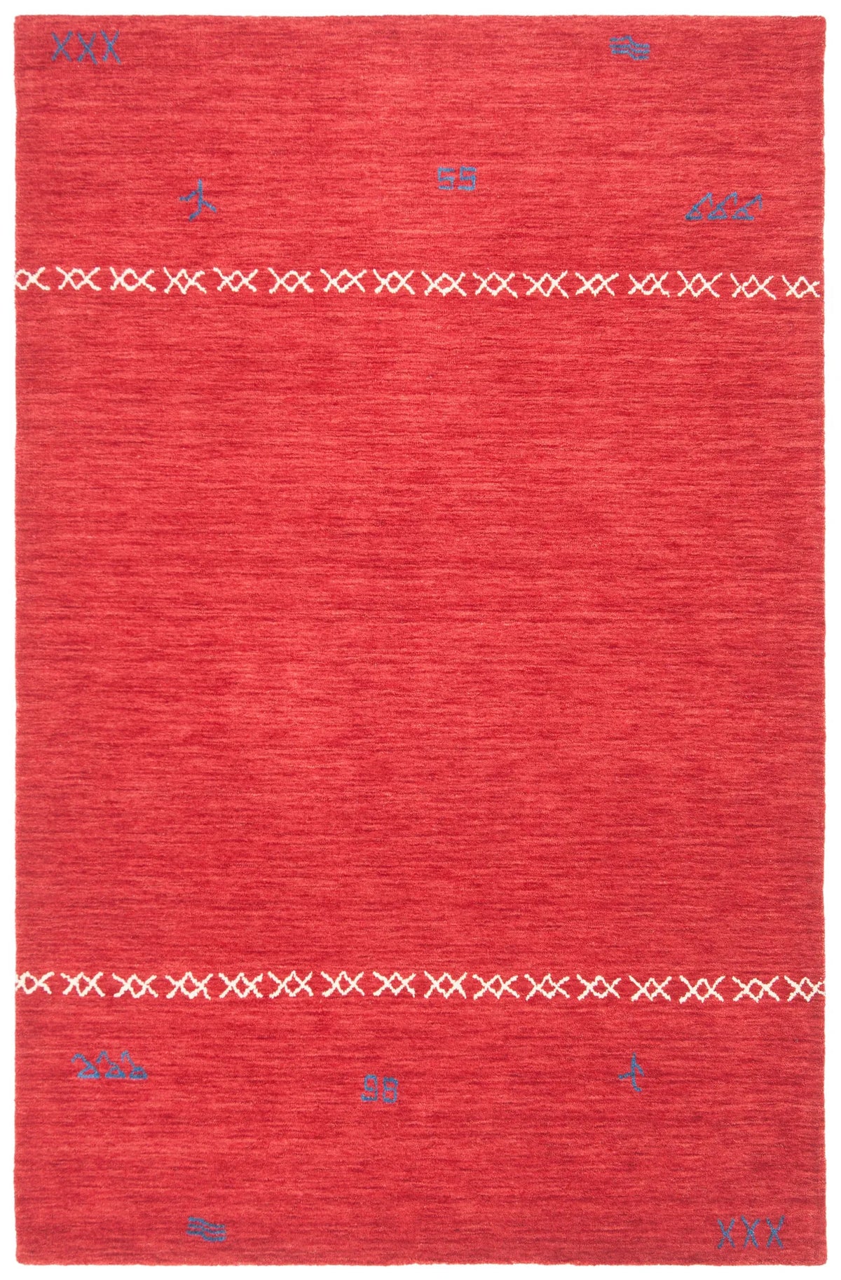Safavieh Himalaya 4'-0" x 6'-0" Rug in Red