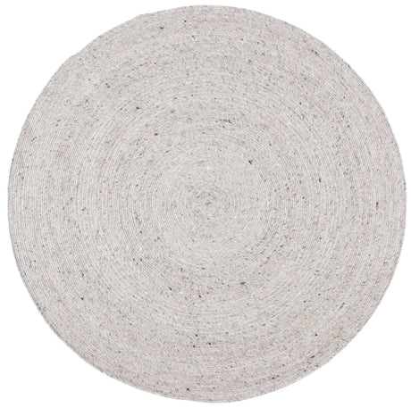 Safavieh Braided 5'-0" x 5'-0" Rug in Light Grey