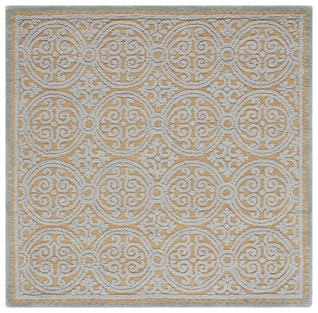 Safavieh Cambridge 6'-0" x 6'-0" Rug in Blue / Gold