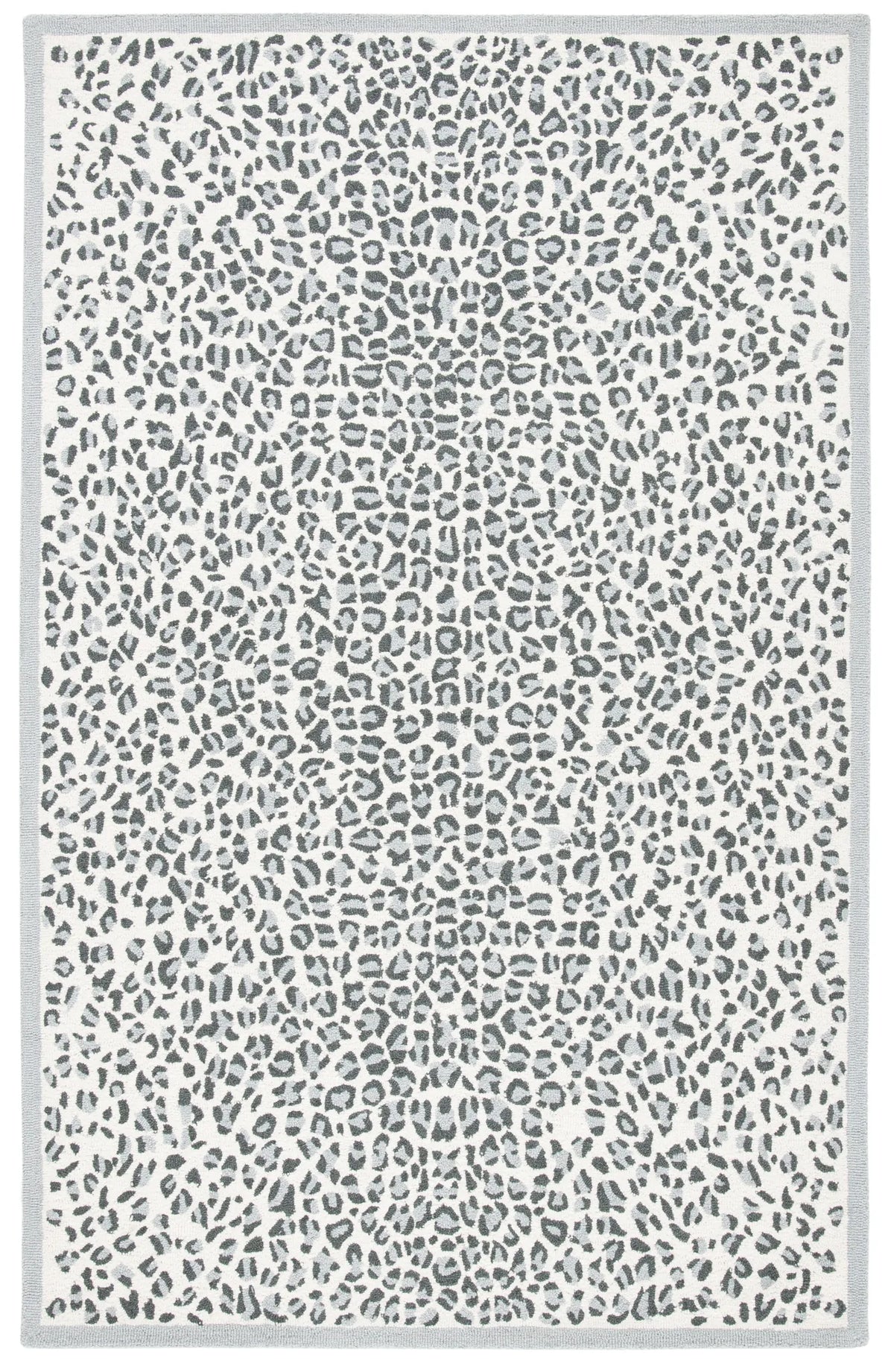 Safavieh Metro 4'-0" x 6'-0" Rug in Grey / Ivory