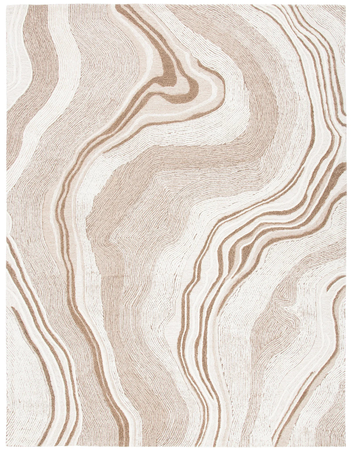 Safavieh Fifth Avenue 10'-0" x 14'-0" Rug in Beige / Ivory