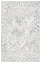 Safavieh Ebony 4'-0" x 6'-0" Rug in Grey / Ivory