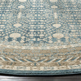 Safavieh Sofia 6'-7" x 6'-7" Rug in Blue / Beige