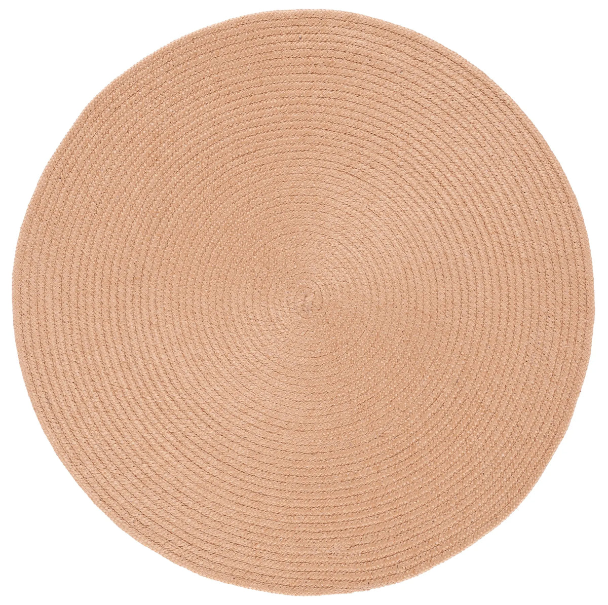 Safavieh Braided 3'-0" x 3'-0" Rug in Tan