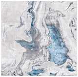 Safavieh Amelia 6'-7" x 6'-7" Rug in Grey / Blue