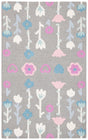 Safavieh Safavieh Kids 3'-0" x 5'-0" Rug in Grey / Pink