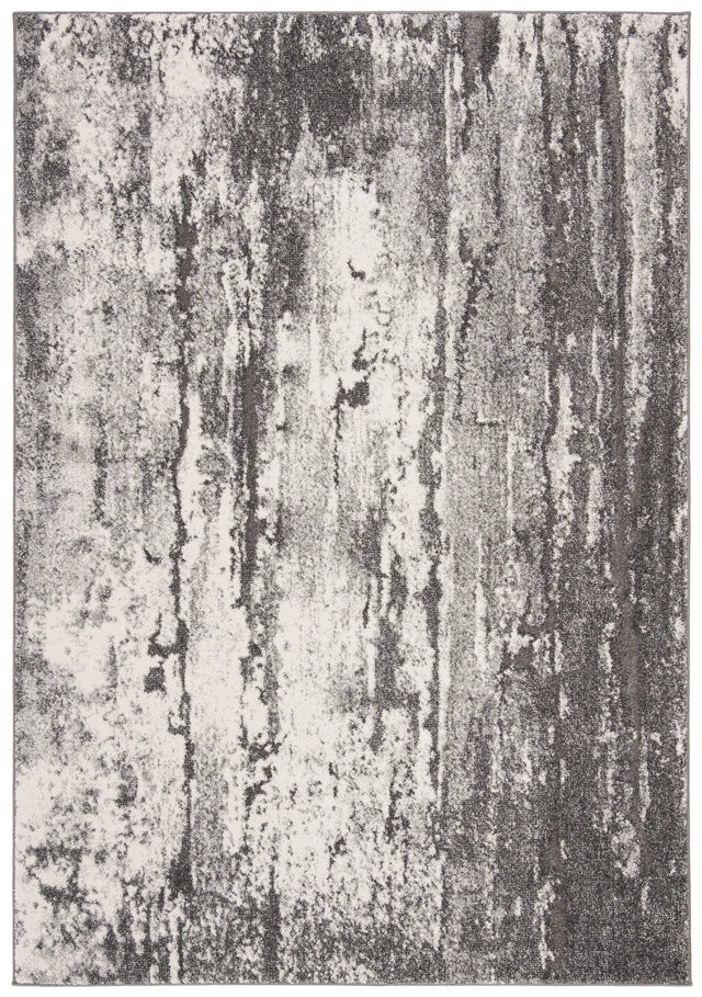 Safavieh Spirit 100 4'-0" x 6'-0" Rug in Grey / Dark Grey