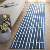 Safavieh Groove 2'-3" x 8'-0" Rug in Blue / Ivory
