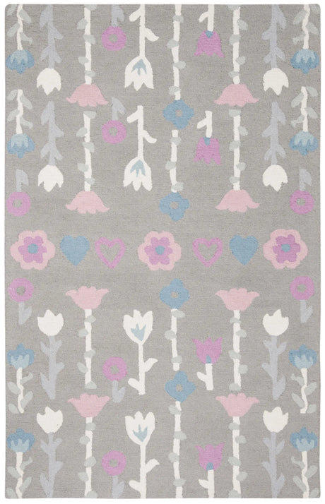 Safavieh Safavieh Kids 5'-0" x 8'-0" Rug in Grey / Pink