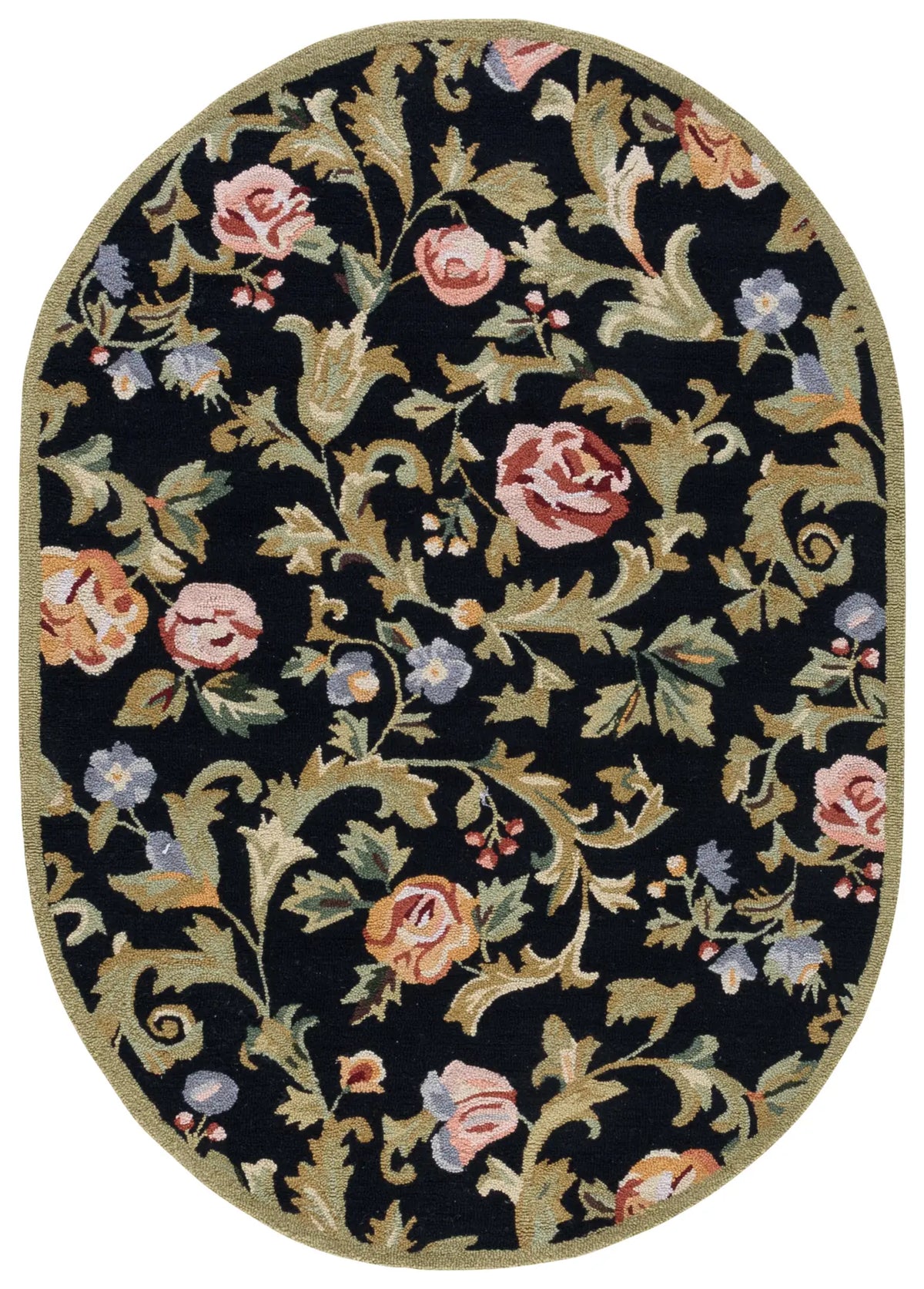 Safavieh Chelsea 4'-6" x 6'-6" Rug in Black