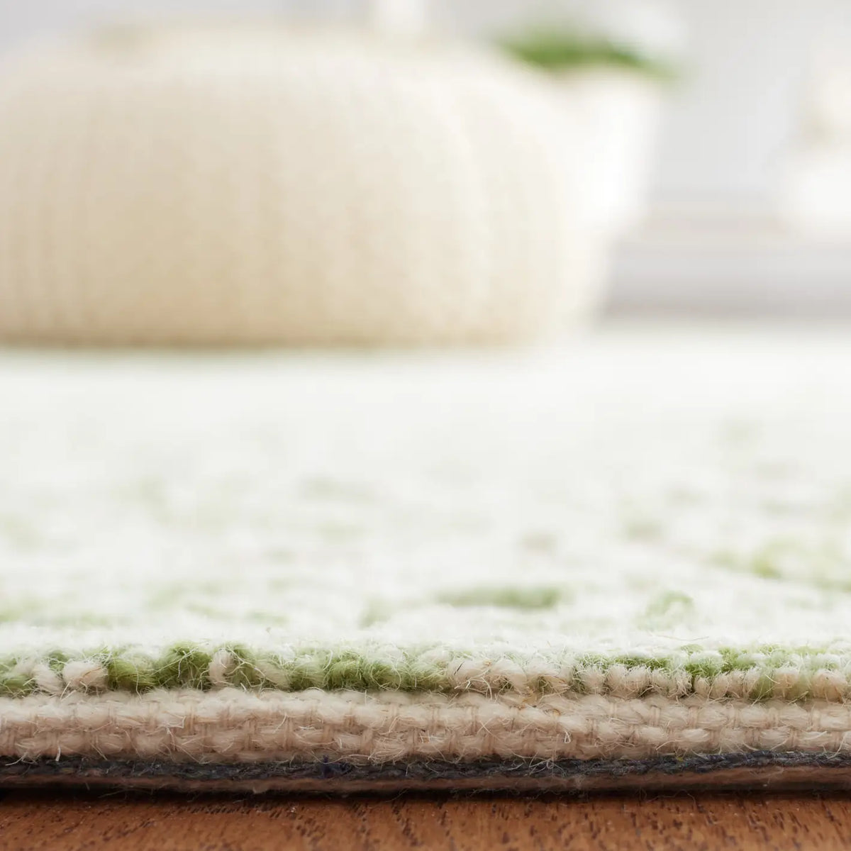 Safavieh Trace 4'-0" x 6'-0" Rug in Ivory / Green