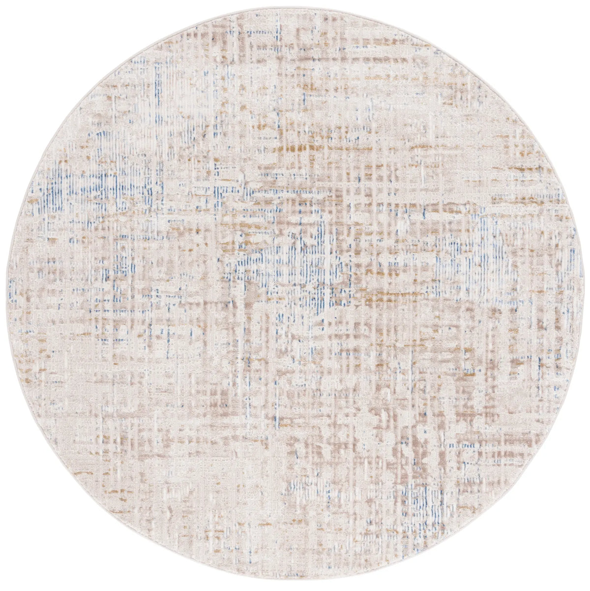 Safavieh Prestige 6'-7" x 6'-7" Rug in Beige / Blue