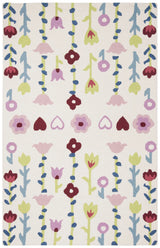 Safavieh Safavieh Kids 4'-0" x 6'-0" Rug in Ivory / Pink