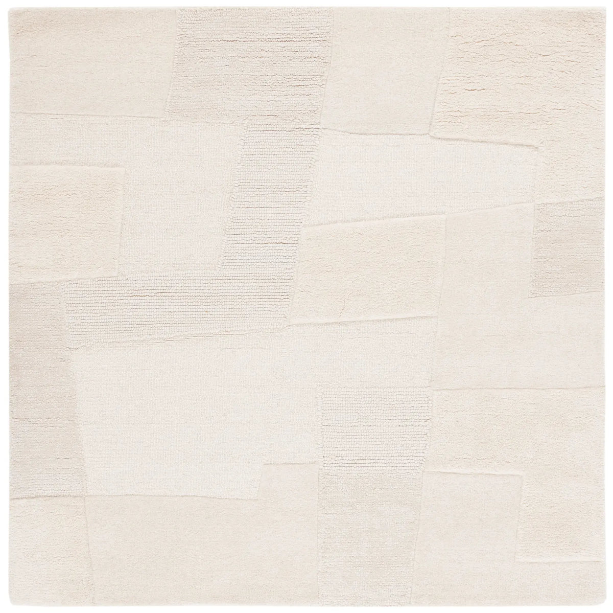 Safavieh Manhattan 6'-0" x 6'-0" Rug in Ivory / Beige