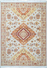 Dynamic Rugs Wade 18602 Power Loomed Transitional Taupe/Rust/Multi Rug - Rectangular