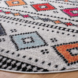 Safavieh Adirondack 6'-0" x 6'-0" Rug in Light Grey / Black